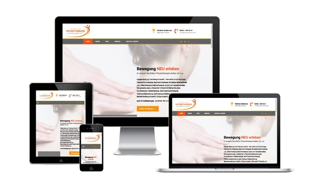 Webdesign Physiotherapie
