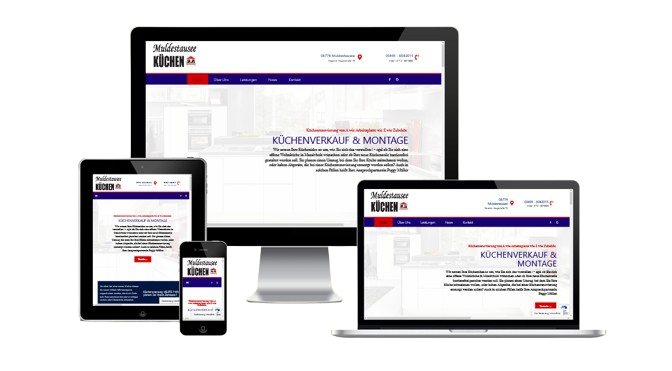 Webdesign für Küchenstudio