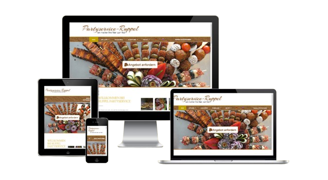 Webdesign Partyservice