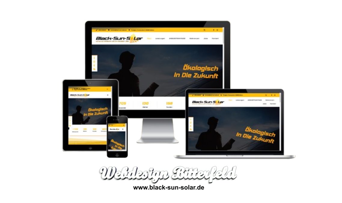 Webbdesign Solarfirma, Solateur