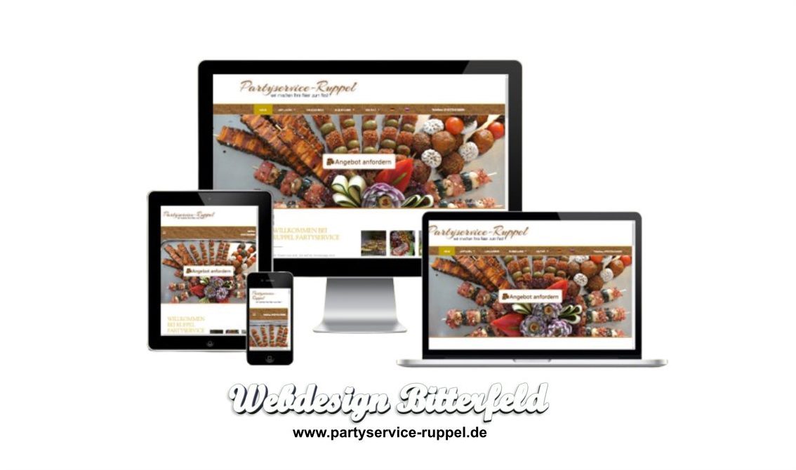 Webdesign Partyservice