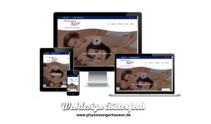 Homepage für Physiotherapie